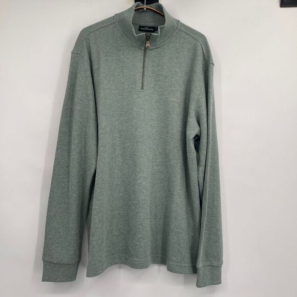 Rodd & Gunn Other - Rodd & Gunn Sage Alton Ave Quarter Zip Regular Fit Pullover Sweater Large NWT